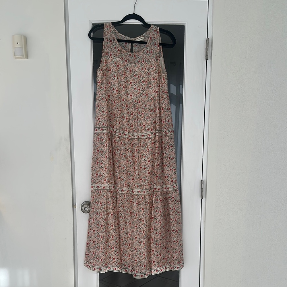 Max Studio Floral Sleeveless Maxi Dress